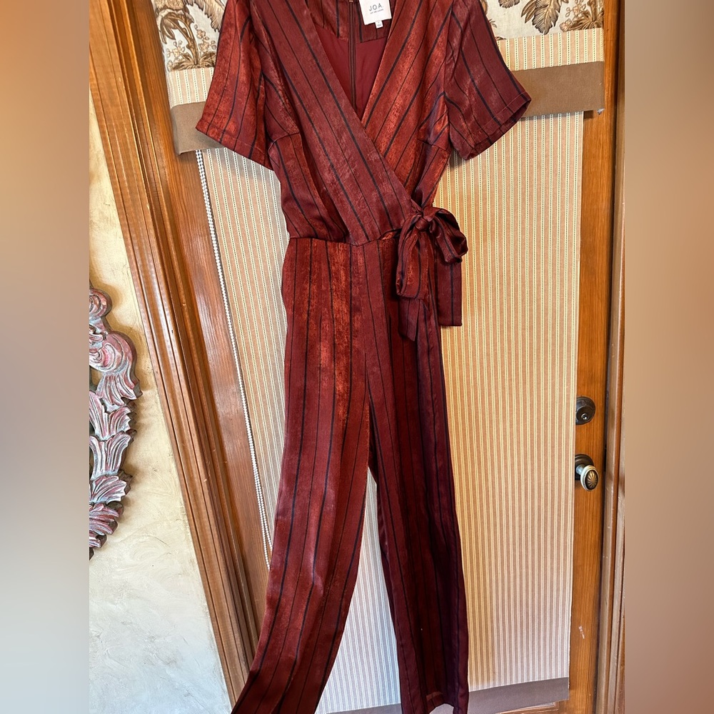 Just One Answer (JOA) Maroon Jumpsuit